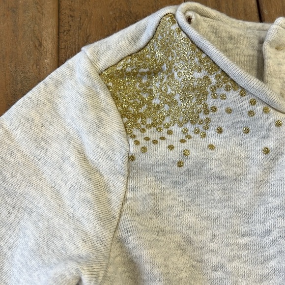 Catimini sparkle tulle patch sweatshirt dress - Picture 2 of 7